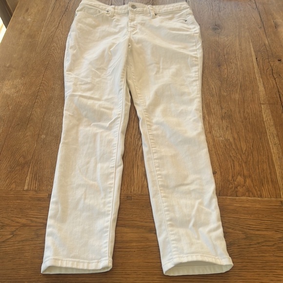 High-Rise Skinny Cropped Jeans - - Picture 2 of 6